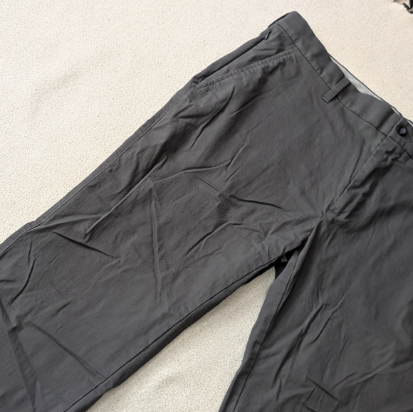 Cole Haan Men's Grand.Os Magnet Size 36X30 Chino Pants Business/Golf Gray - Picture 4 of 16